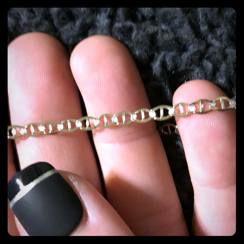 10K Gold Link Bracelet